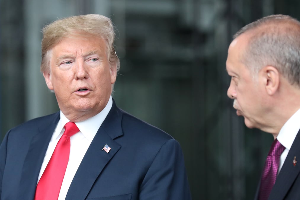 Trump a averti erdogan dans une lettre: "ne jouez pas au dur"