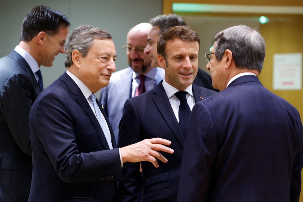 Les dirigeants de l'ue se reunissent a bruxelles