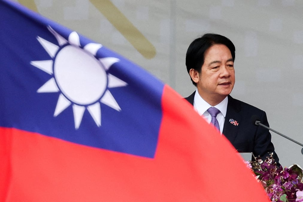 Le president taiwanais lai ching-te