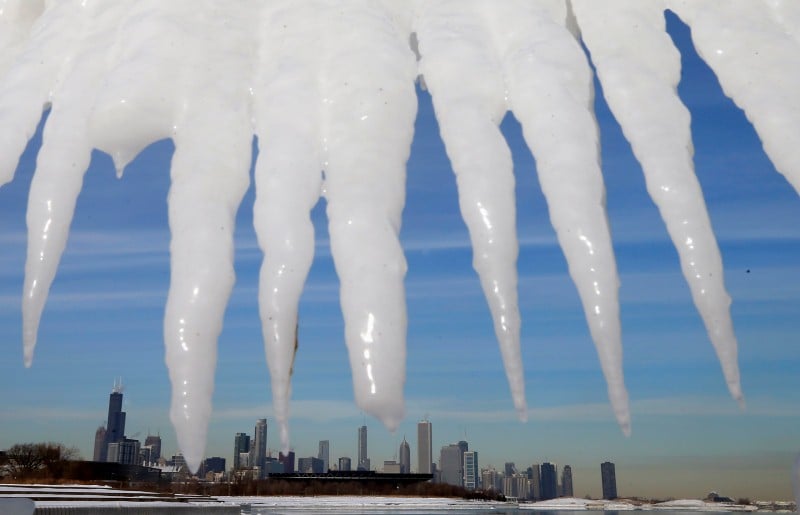 Le froid a ralenti la croissance dans certaines régions aux USA