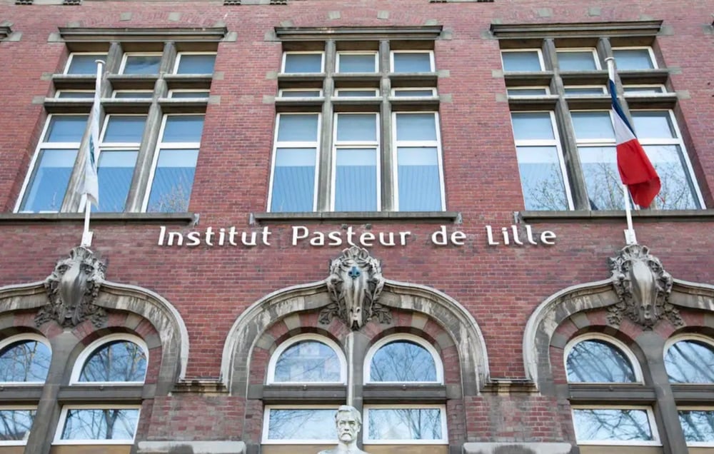 La façade de l'Institut Pasteur de Lille