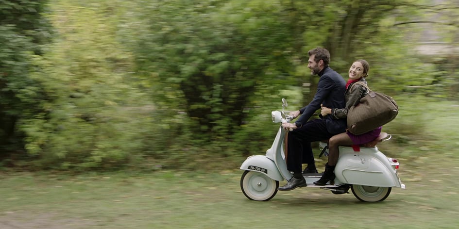 Alexandre Lafaurie et Constance Labbé dans « Voyage en pyjama ».