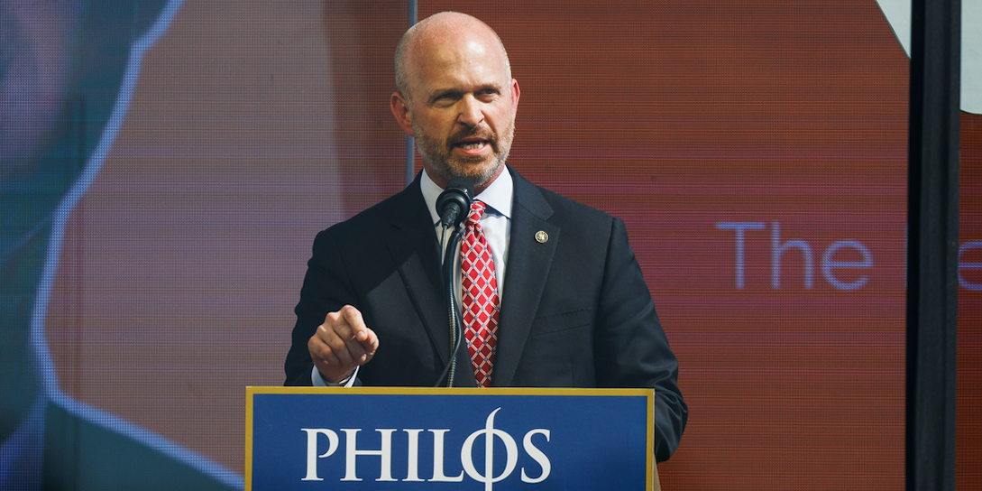 Kevin Roberts, président du puissant think tank conservateur américain Heritage Foundation, à Washington.