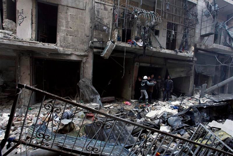 Trente-six morts dans un bombardement à Alep, selon l'OSDH