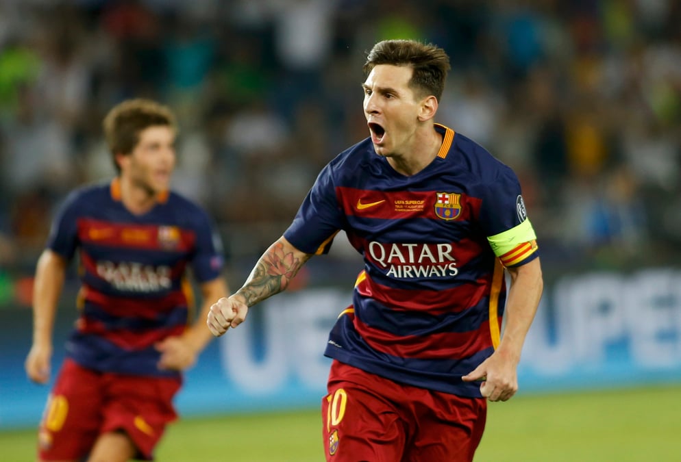 Le barca arrache une supercoupe d'europe completement folle