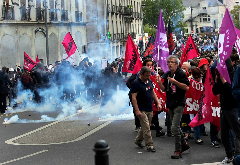 Manifestation interdite a nantes