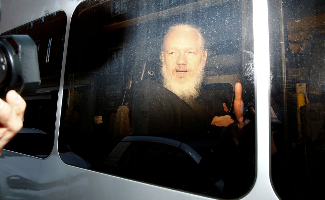 Audience sur la demande d'extradition d'assange jeudi a londres