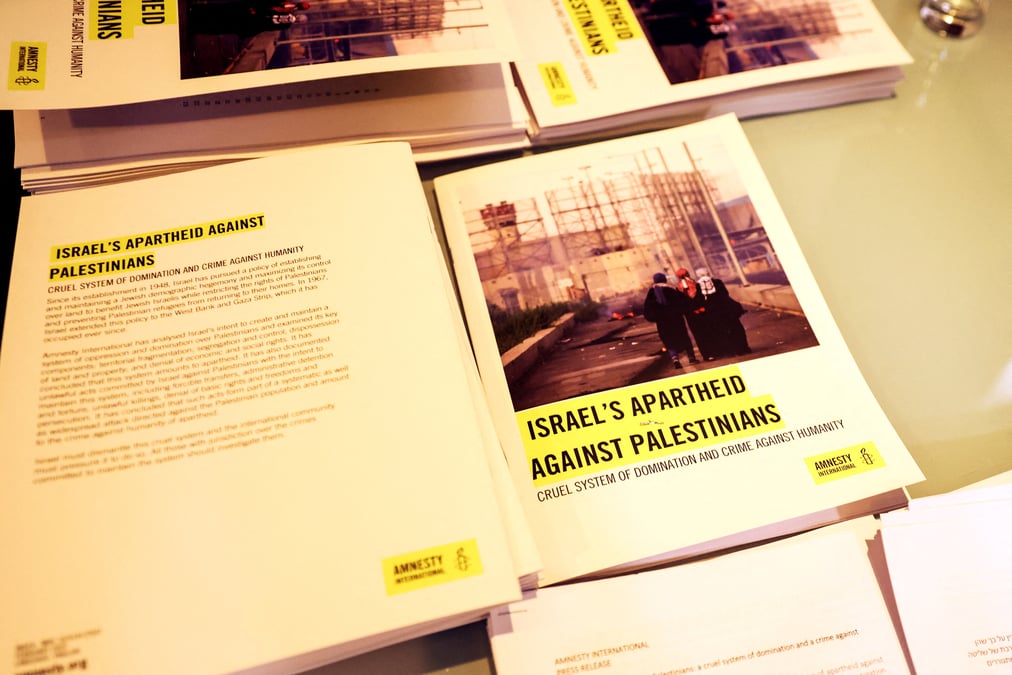 Amnesty accuse israel de mener une politique d'"apartheid"