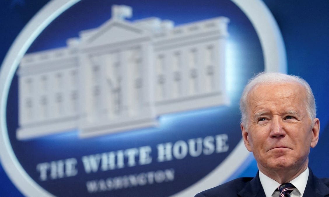 Ukraine: biden declare que les etats-unis et leurs allies repondront a l'attaque "injustifiee" de la russie