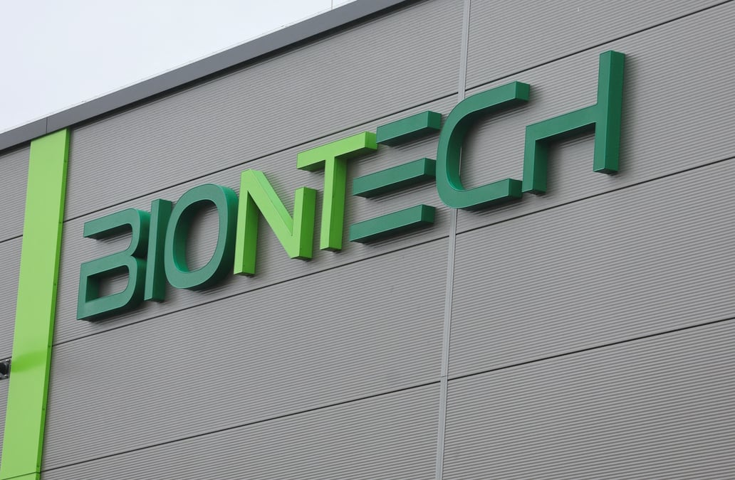 Le logo de biontech