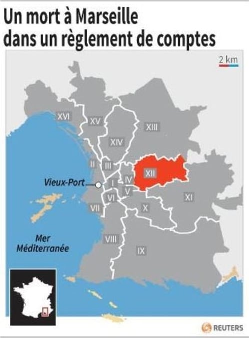 Un mort a marseille dans un reglement de comptes
