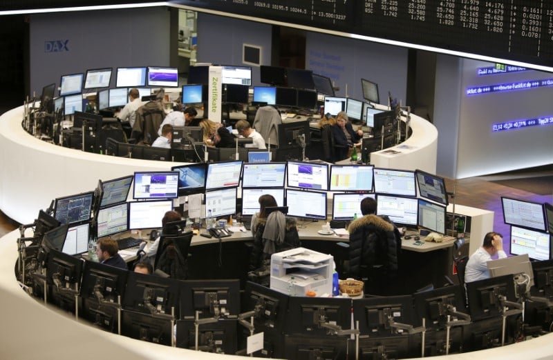 Les bourses europeennes finissent dans le vert