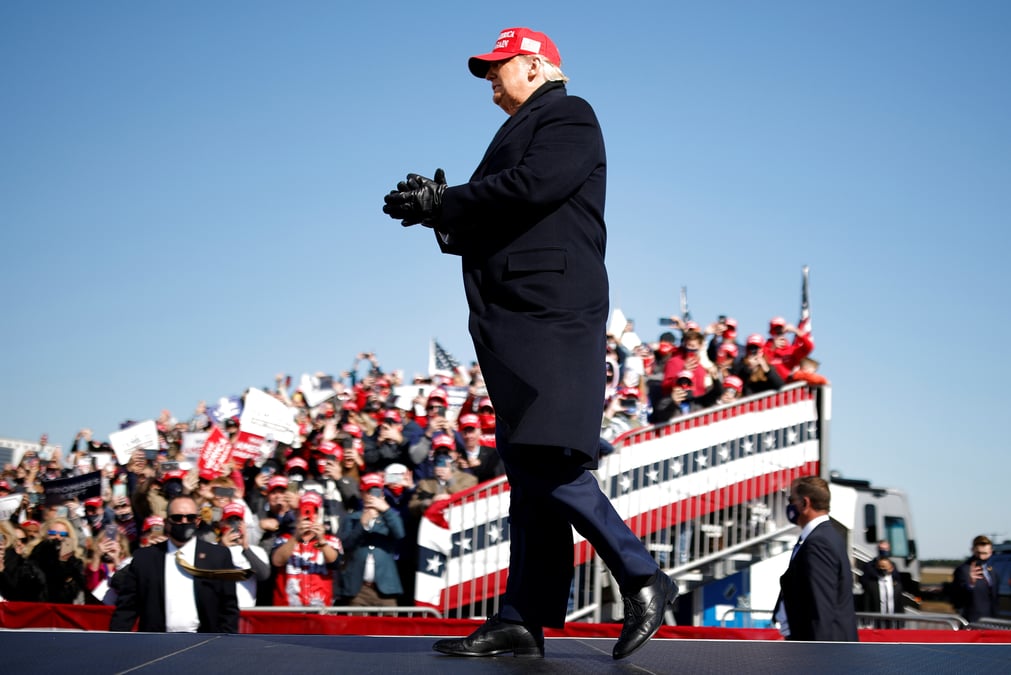 Trump et biden lancent le sprint final dans les etats cles