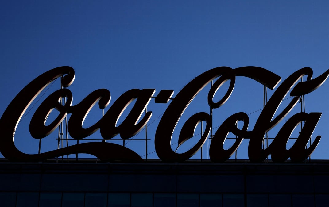 Le logo coca cola