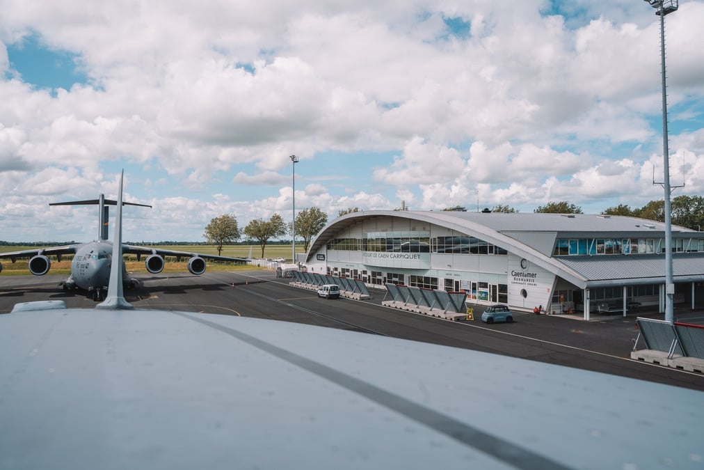 L'aéroport de Caen est de loin le plus fréquenté avec un peu plus de 290.000 passagers l'an dernier