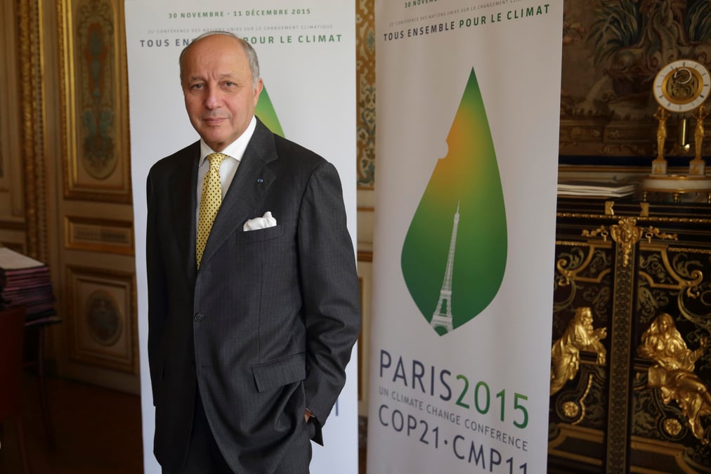 Laurent fabius veut conjurer l'echec de copenhague sur le climat