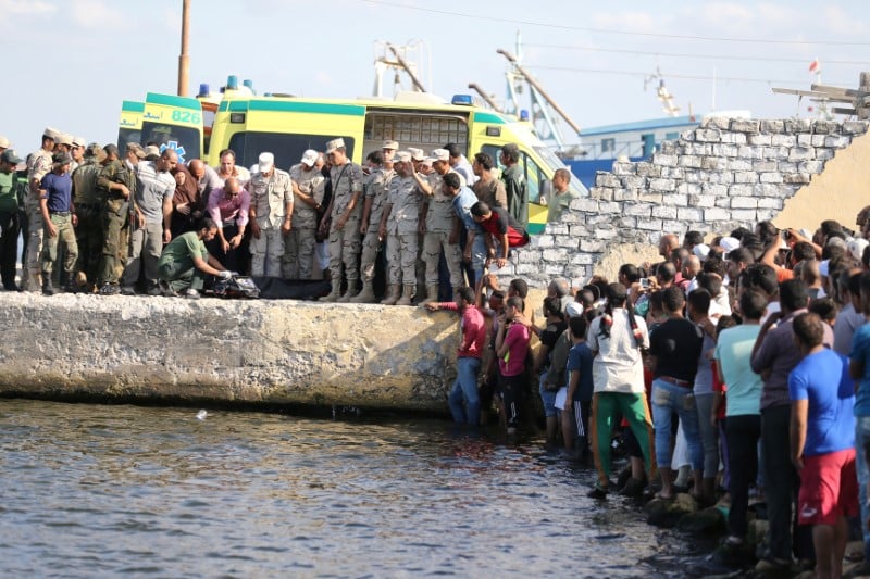 Le bilan du naufrage au large de l’egypte s’aggrave