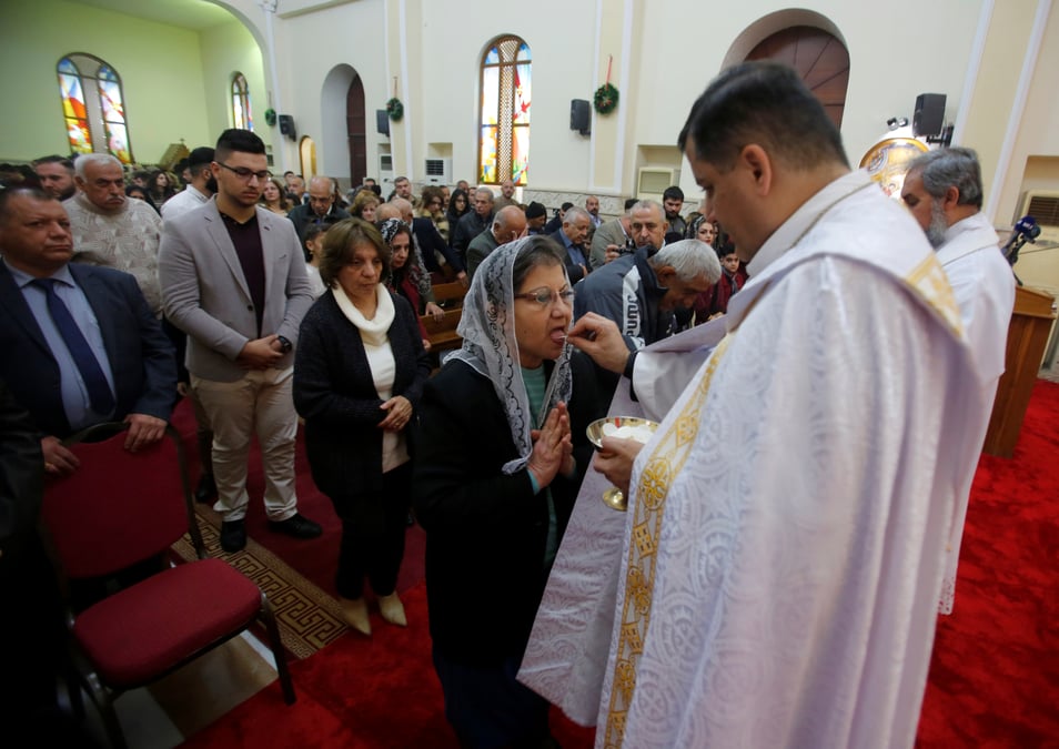 Le noel amer des chretiens d'irak rentres dans le nord