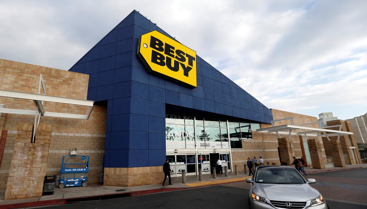 Best buy a suivre a wall street