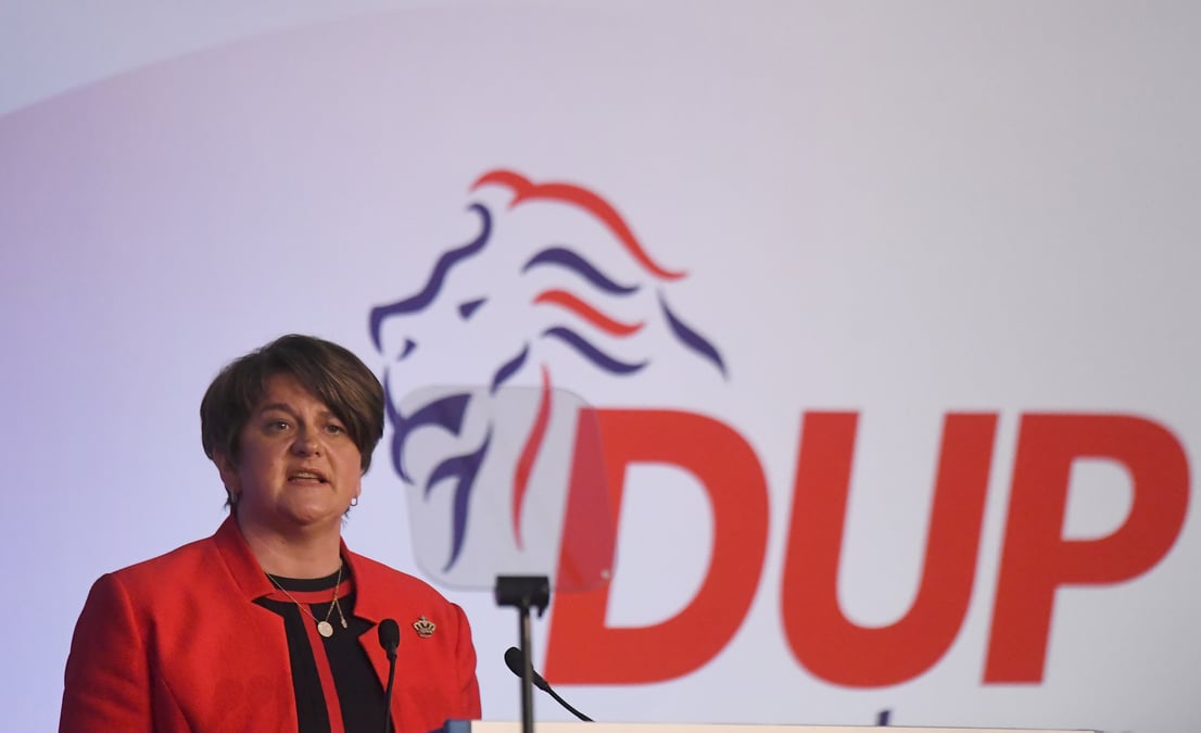Le dup accepterait des regles europeennes "a la carte" en irlande du nord