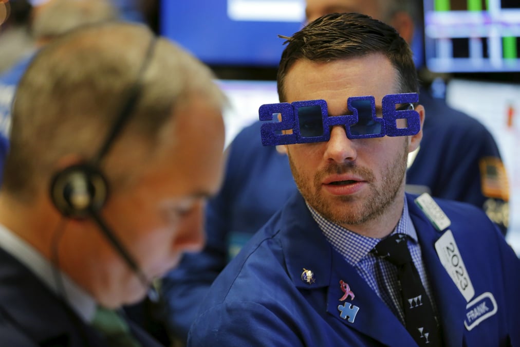 Wall street pourrait etre confrontee en 2016 aux memes incertitudes qu'en 2015