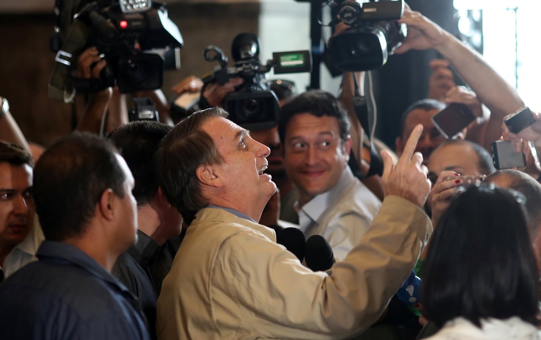 Bresil/presidentielle: la victoire est a portee de main, dit bolsonaro