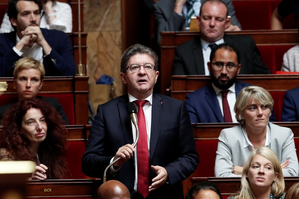 Philippe critique la "volonte de revanche" de melenchon