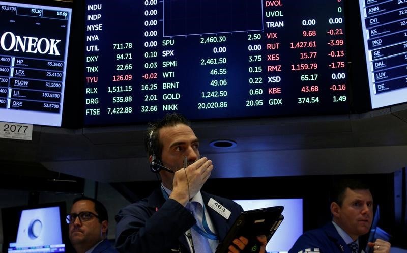 New york finit en hausse moderee
