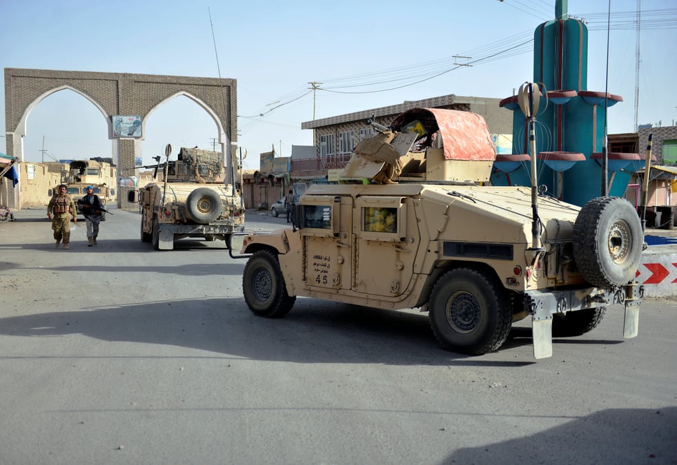 Forces speciales afghanes et conseillers us en renfort a ghazni