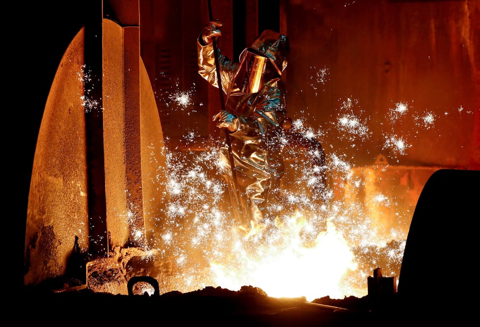 Allemagne: legere hausse de la production industrielle en fevrier