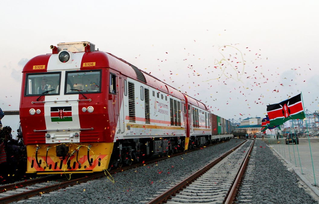 Nouvel axe ferroviaire crucial au kenya, construit par la chine