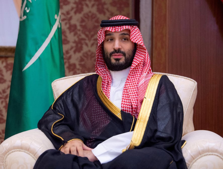 Photo d'archives du prince heritier d'arabie saoudite, mohamed ben salman