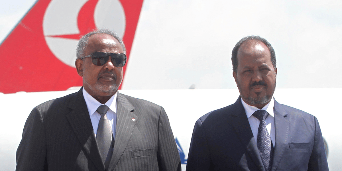 présidents Djibouti et somalie