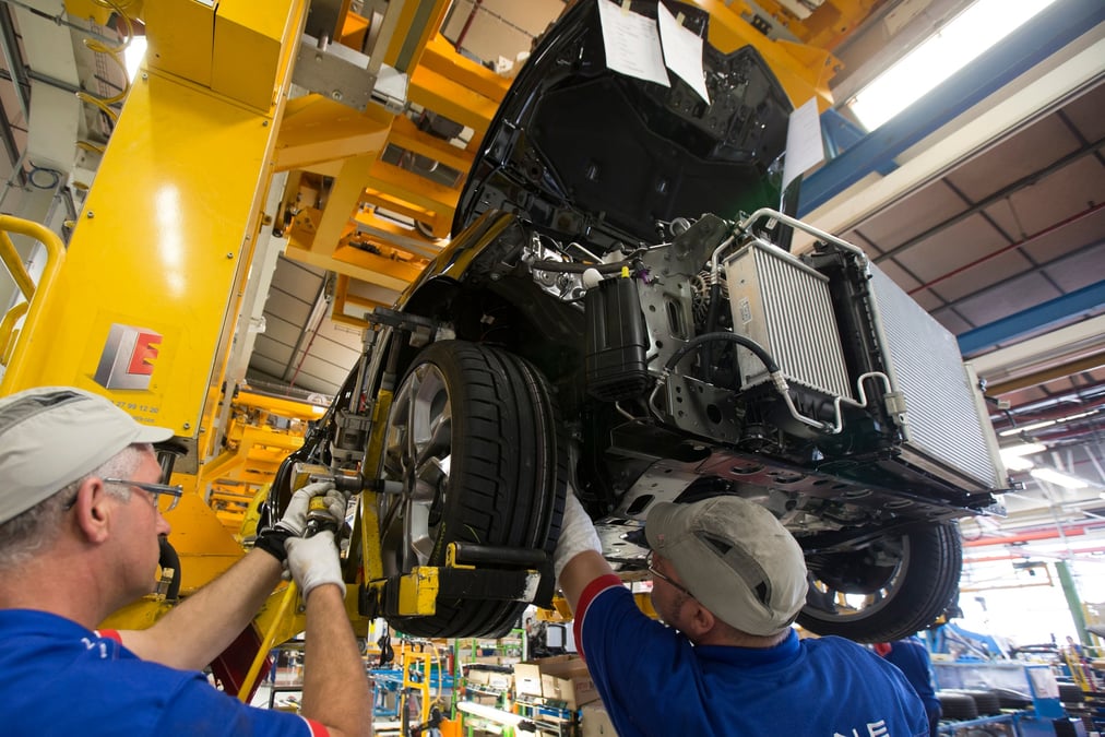 Le groupe Renault (ici l'usine de Dieppe) est monté au créneau pour repousser la liquidation de Sintertech.