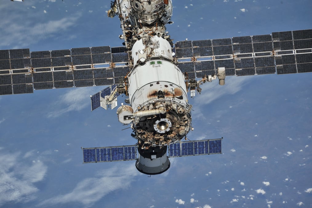 De la fumee detectee dans un module russe de l'iss