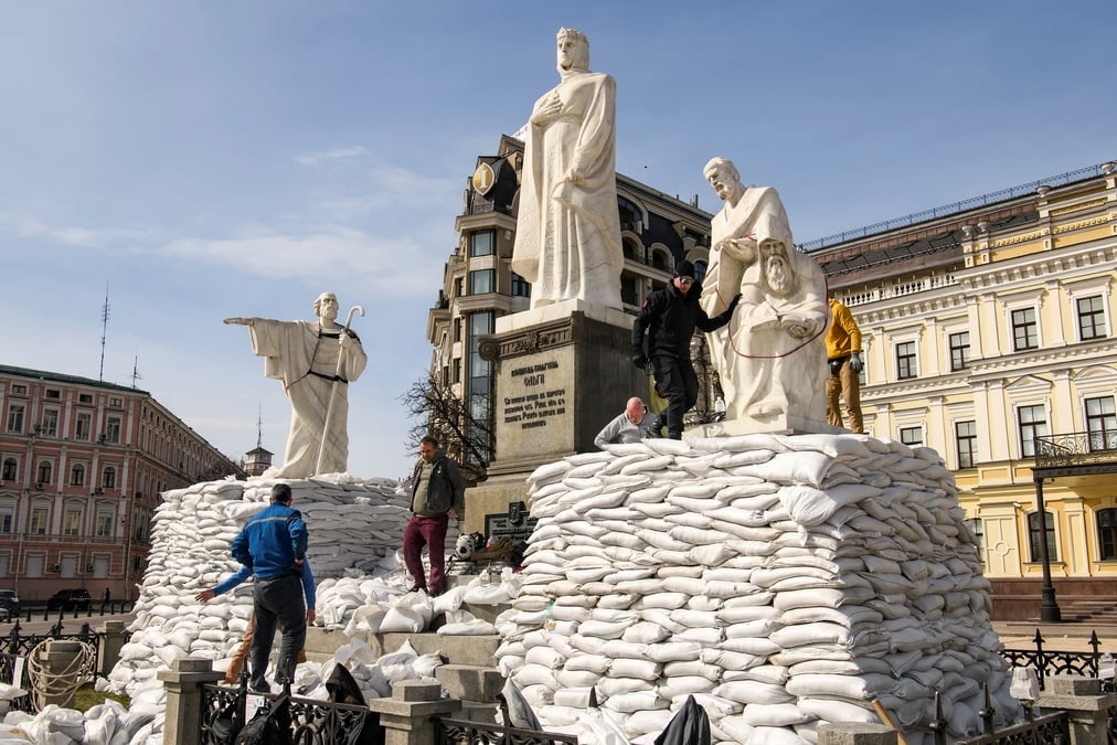 Le patrimoine de l'ukraine en grand peril, previent l'unesco