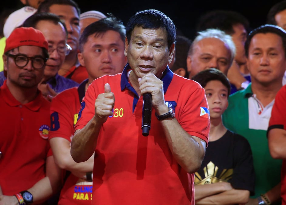 Rodrigo duterte favori de la presidentielle aux philippines