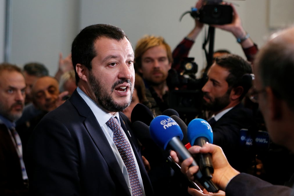 Salvini dit envisager de briguer la presidence de la ce