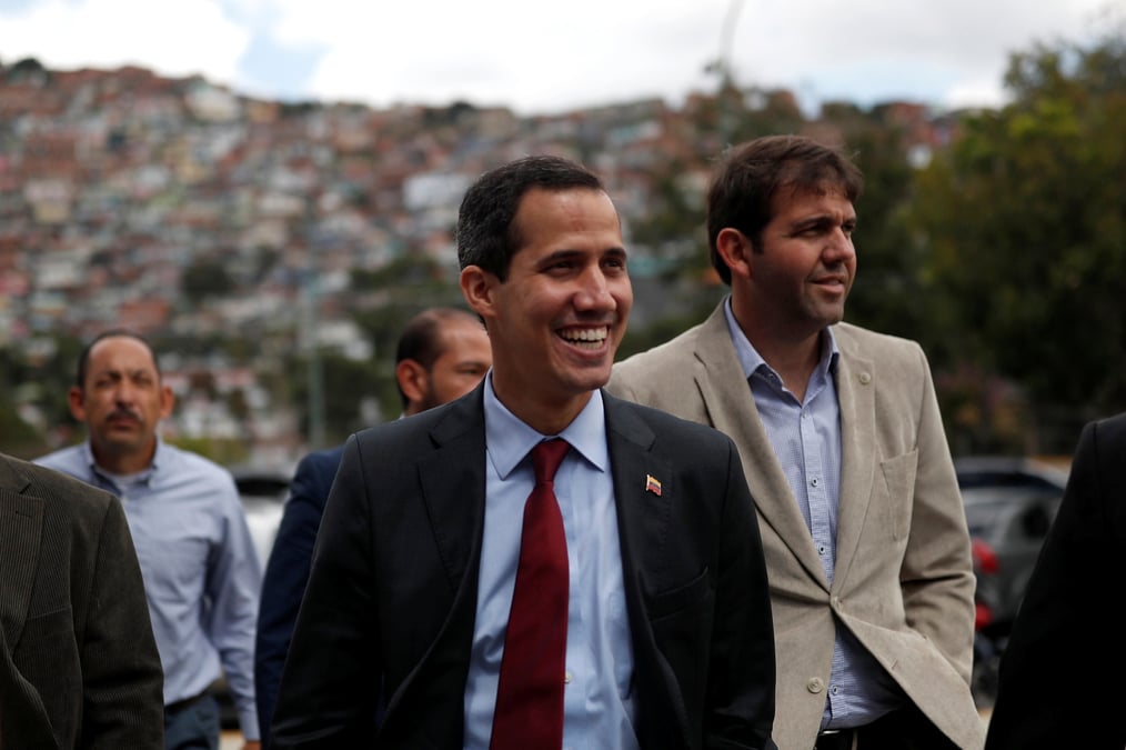 Venezuela: guaido demande a l'italie de recevoir ses emissaires