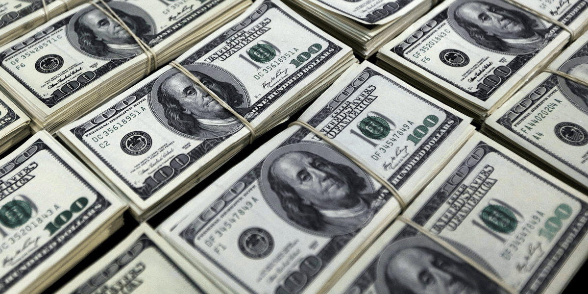 Dollars, billet vert, monnaie