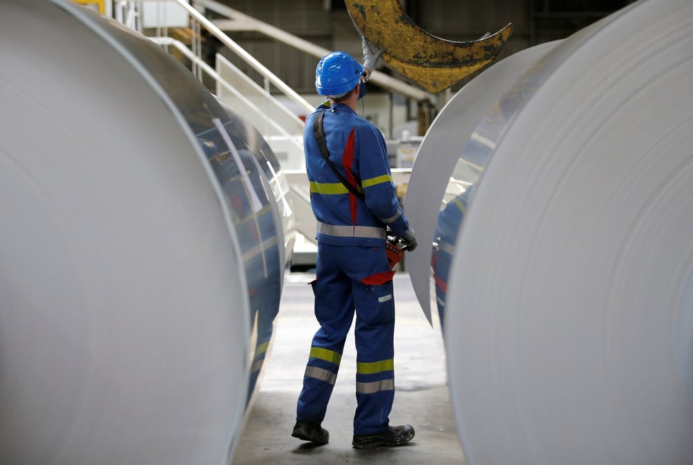 France: la production industrielle en baisse de 0,9% en aout