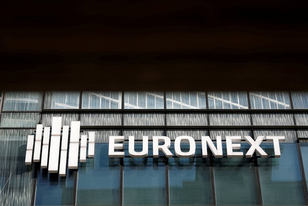 La bourse euronext a la defense, paris