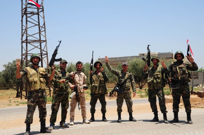L'armee syrienne proche de s'emparer d'un poste-frontiere avec la jordanie