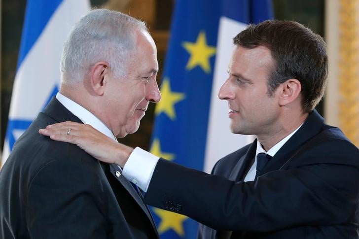 Macron plaide devant netanyahu pour une reprise du dialogue