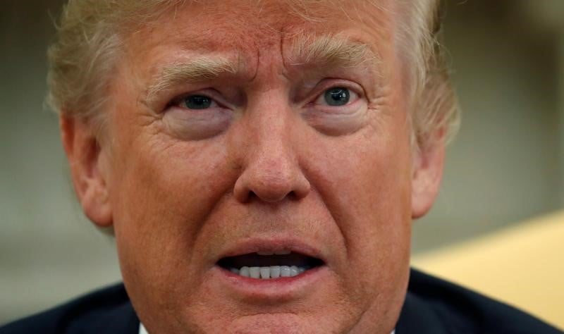 Trump parle d'une "avancee decisive" apres la reprise de rakka