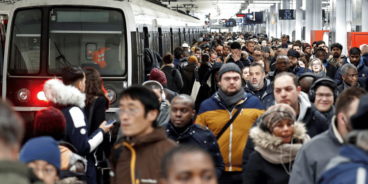 Gare du Nord, passagers, gare