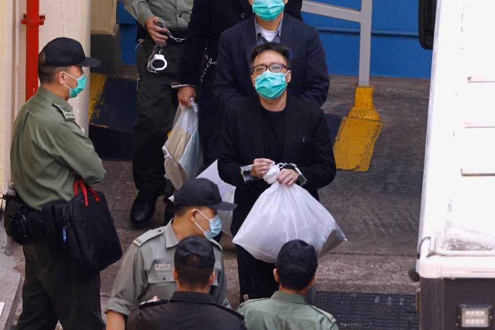 Hong kong: premier opposant condamne pour discours seditieux depuis la retrocession