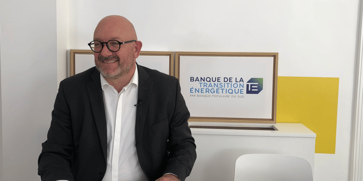 Cyril Brun, directeur général de la Banque Populaire du Sud.