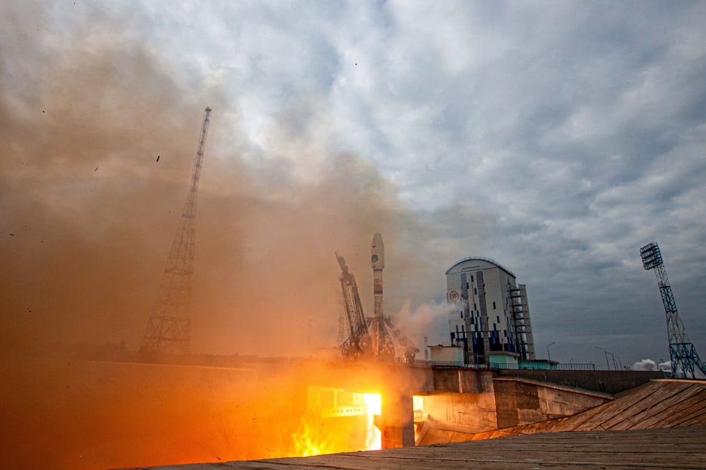 La sonde de près de 800 kilos emportée par une fusée Soyouz avait décollé dans la nuit du 10 à 11 août depuis le cosmodrome de Vostotchny en Extrême-Orient.