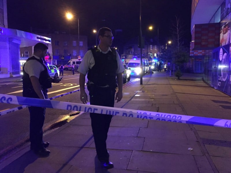 Un vehicule aurait fonce sur des passants a londres